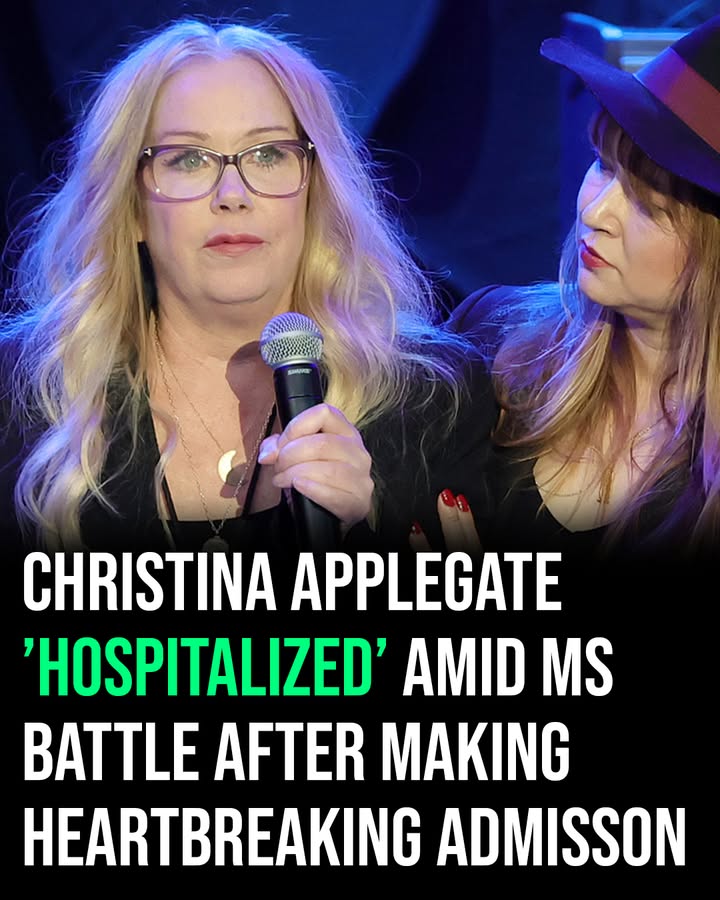 Christina Applegate ‘hospitalized’