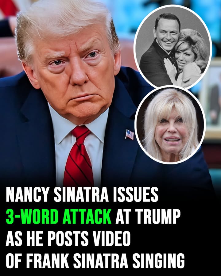 Nancy Sinatra issues 3-word