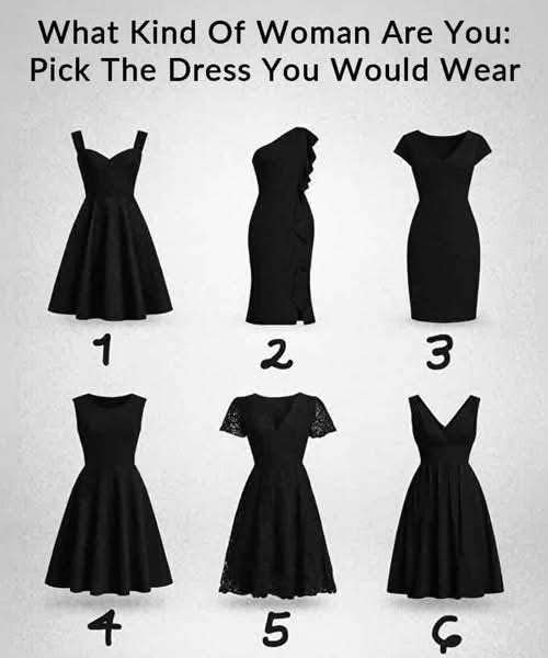Which dress reflects who
