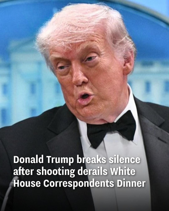 Donald Trump breaks silence