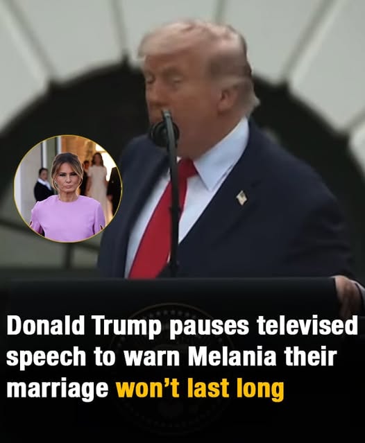 Trump pauses televised