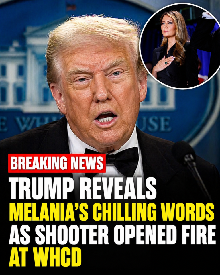 Trump Shares Melania’s Reaction After White House Dinner Scare