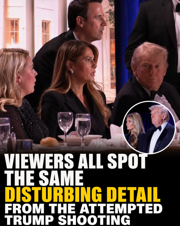 Viewers Notice Haunting Detail After Trump Dinner Shooting