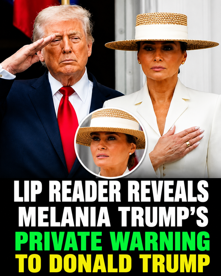 Lip Reader Claims Melania Gave Trump a Quiet Reminder
