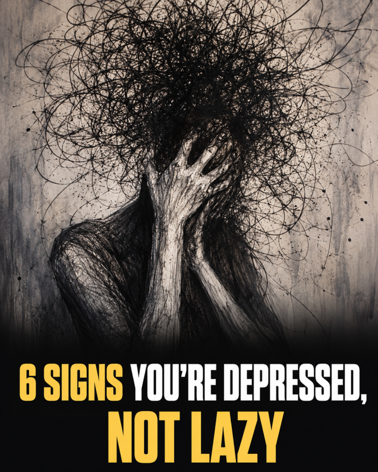 6 Signs It May Be Depression, Not Laziness