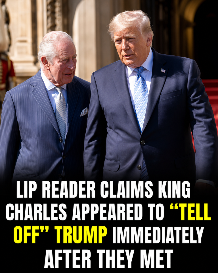 Lip reader claims King Charles appeared to “tell off” Trump immediately after they met