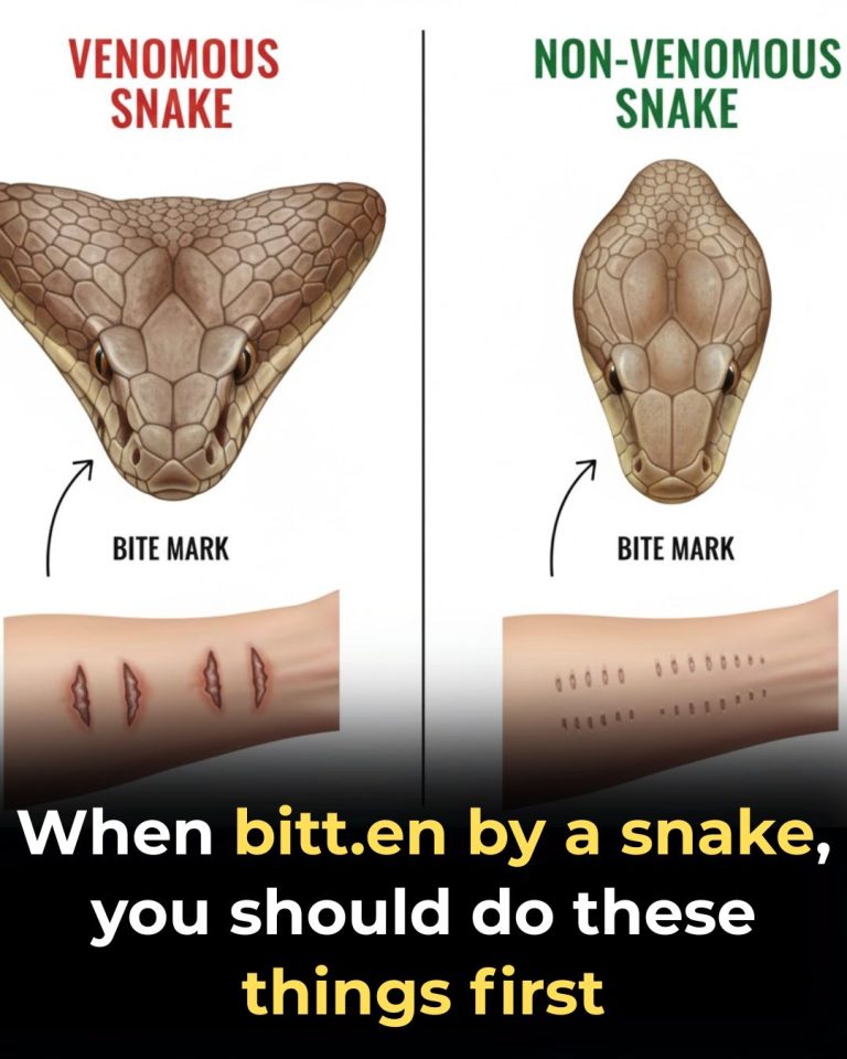 What to Do First After a Snake Bite