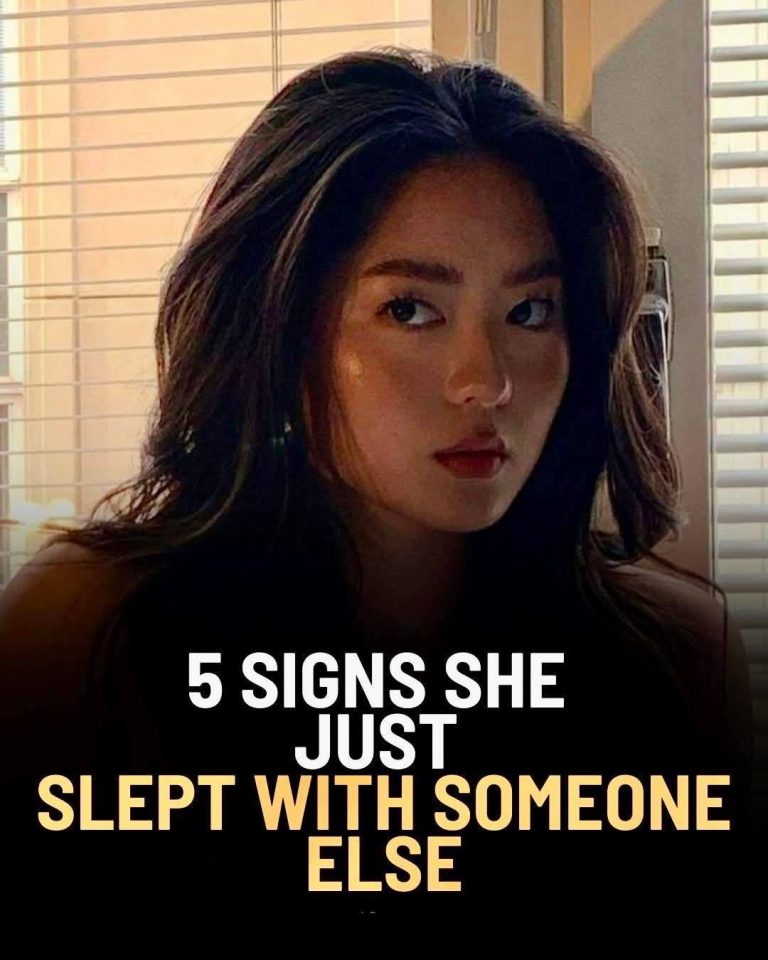 5 signs she just slept with someone else
