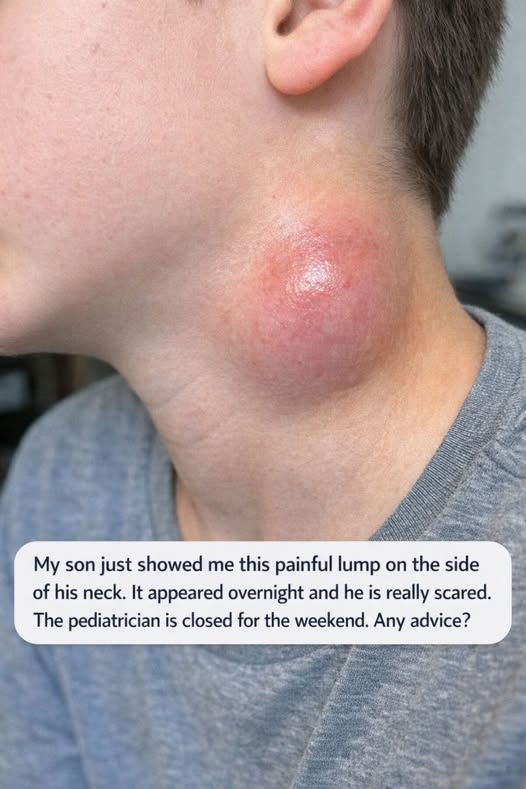What to Do If Your Child Has a Sudden Neck Lump