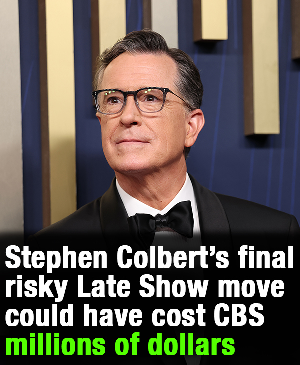 Stephen Colbert’s jab at network