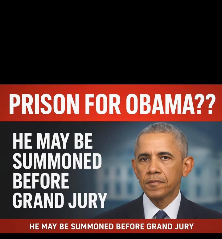 OBAMA TRAPPED – Now HE