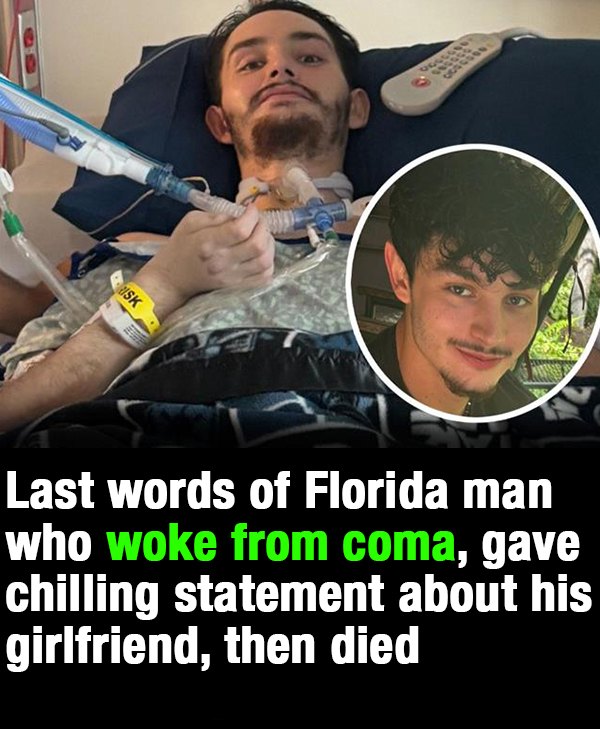 Florida man woke from coma