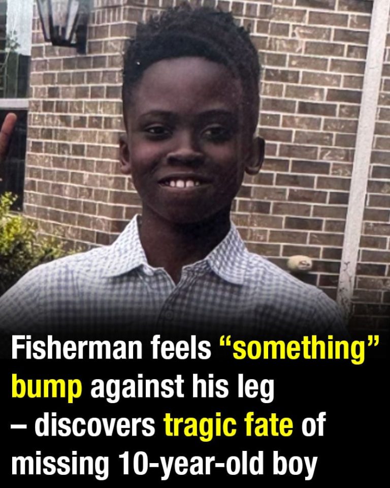 Fisherman feels “something”