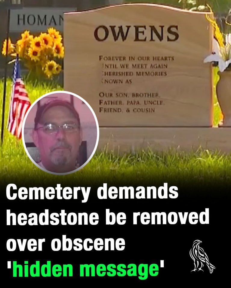 Cemetery is demanding headstone