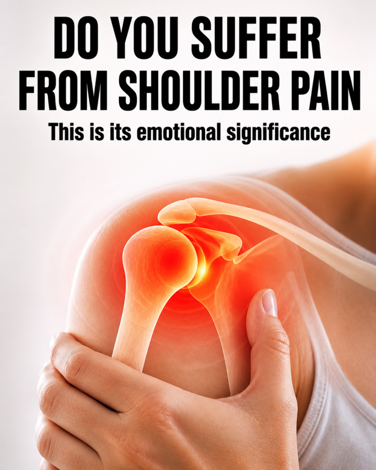 What is the emotional meaning of shoulder pain?