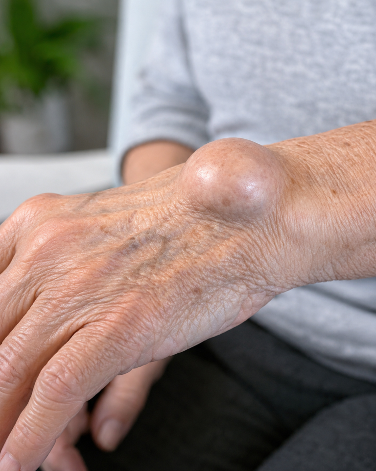 What a Sudden Lump on Your Wrist May Mean