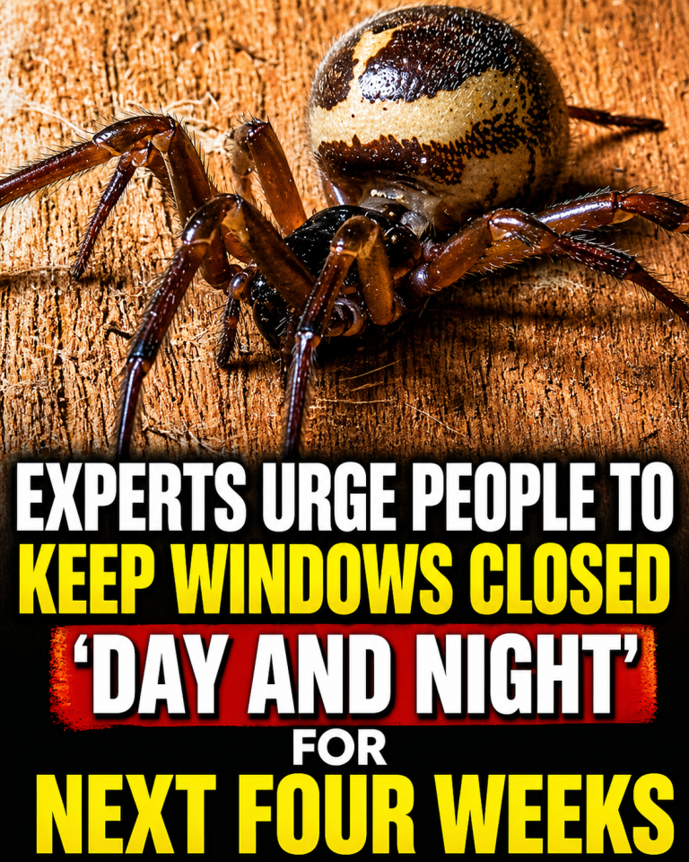Keep Windows Shut to Stop the Most Venomous Spider from Entering Homes