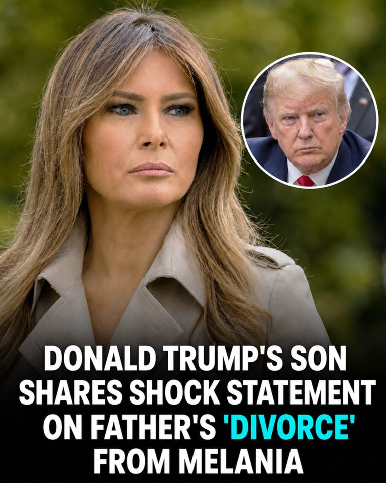 Donald Trump’s Son Shares Shock Statement On Melania ‘Divorce’
