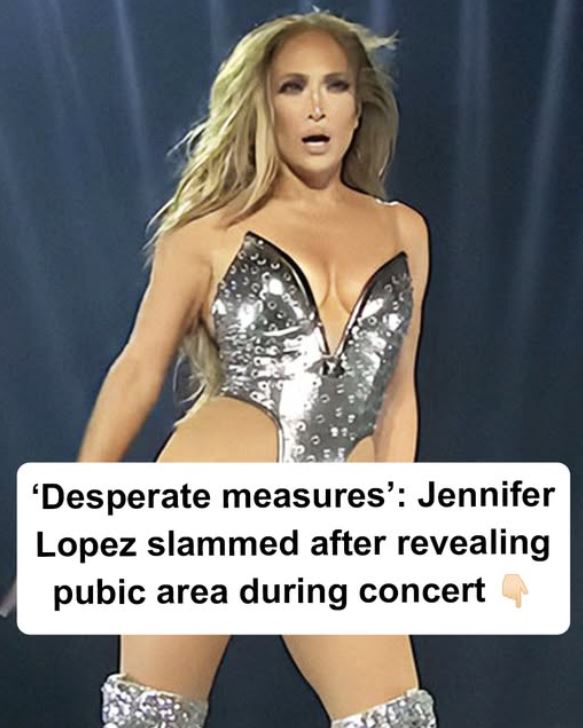 Jennifer Lopez Sparks Debate After Concert Moment