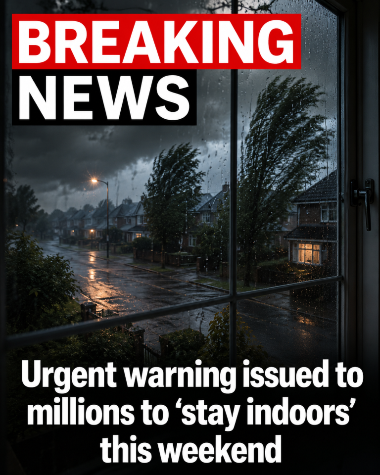 Urgent warning issued to millions to ‘stay indoors’ this weekend