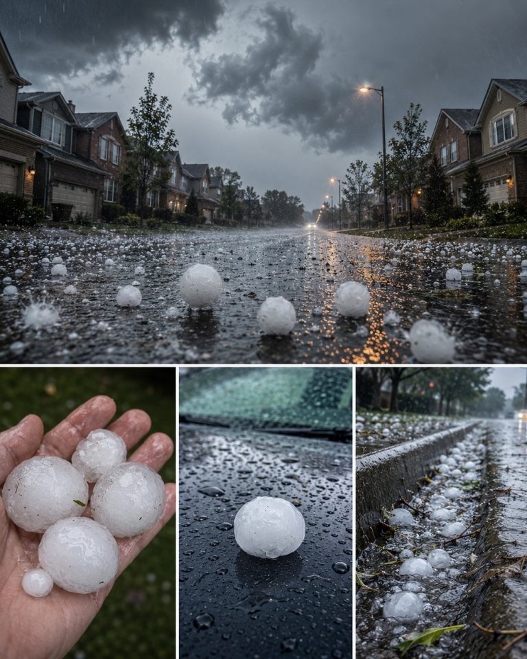 Strong Hailstorm Hits S-town: Damage Report