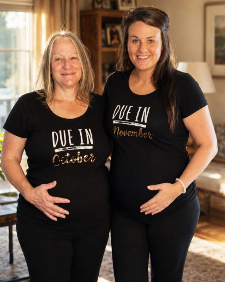 Mother And Daughter Pregnancy Story Sparks Shock