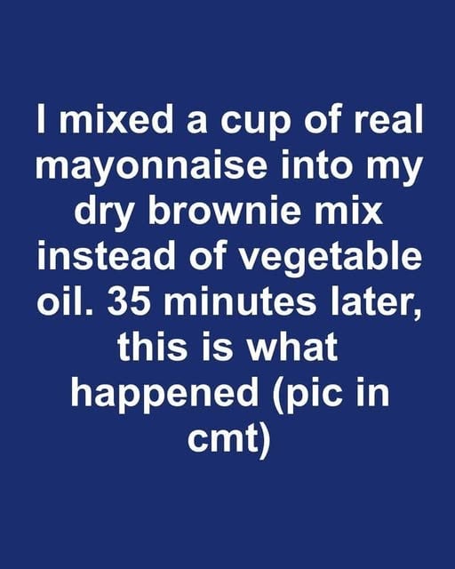 I mixed a cup of