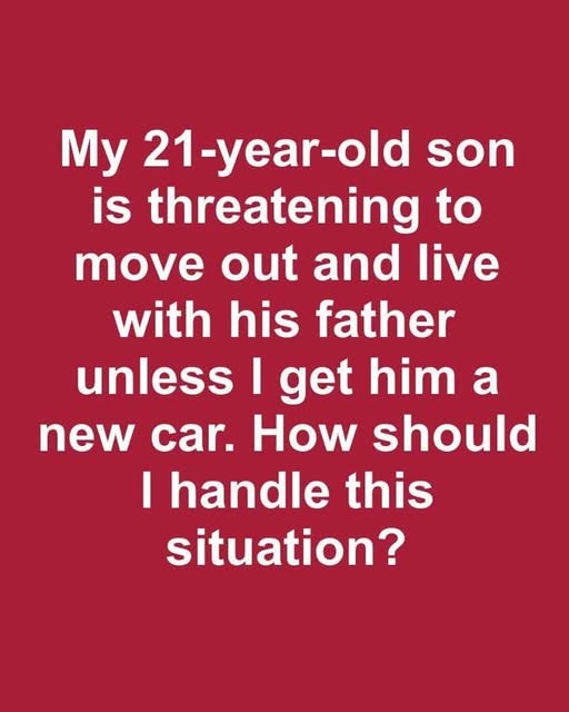 Son Says He’ll Move