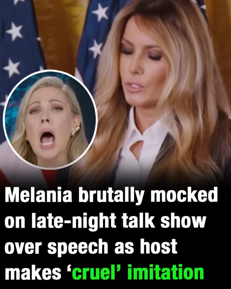 Melania brutally mocked on
