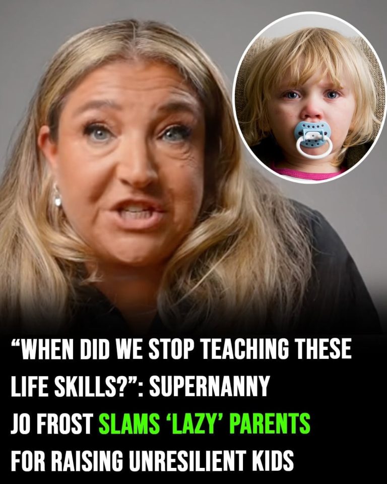 ‘Supernanny’ Jo Frost slams
