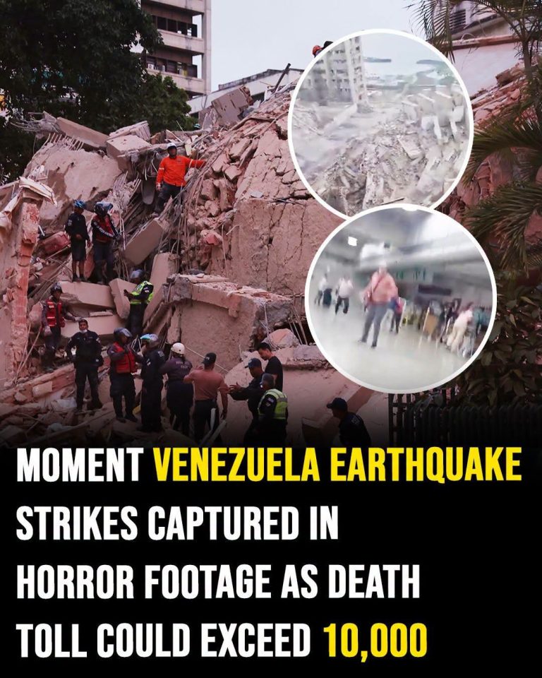 Moment Venezuela earthquake